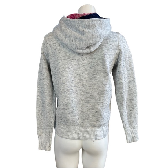 American Eagle Kangaroo Pocket Hoodie Sweatshirt Gray Pullover M - Picture 3 of 7